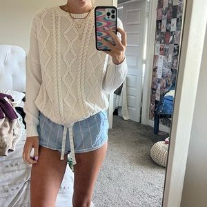 Hollister Cable Knit Sweater
